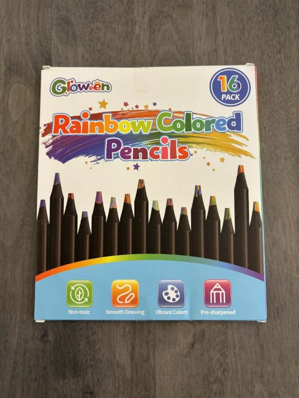 Rainbow colored pencils-2 packs NEW